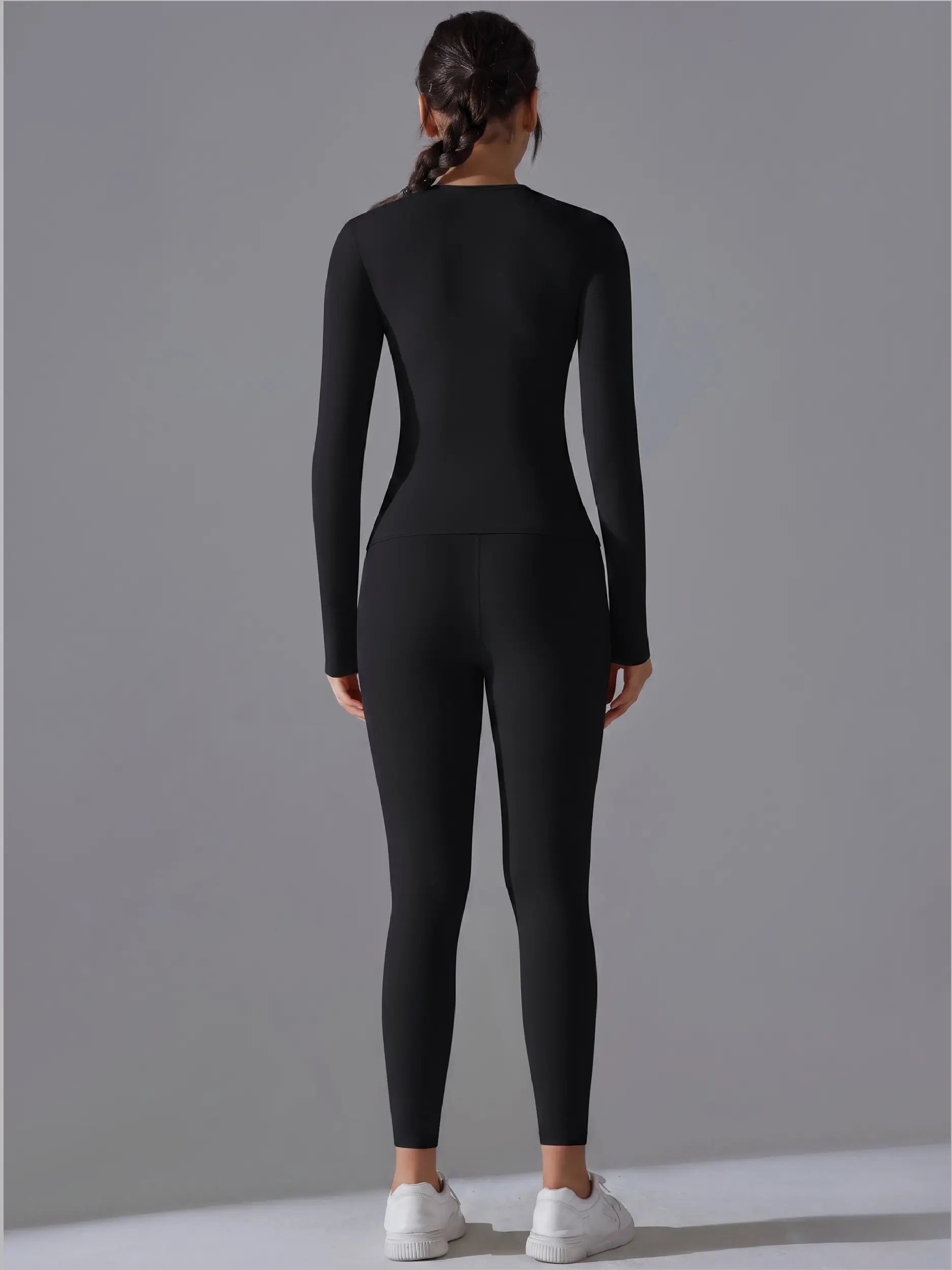 Long Sleeves + Leggings with Pocket