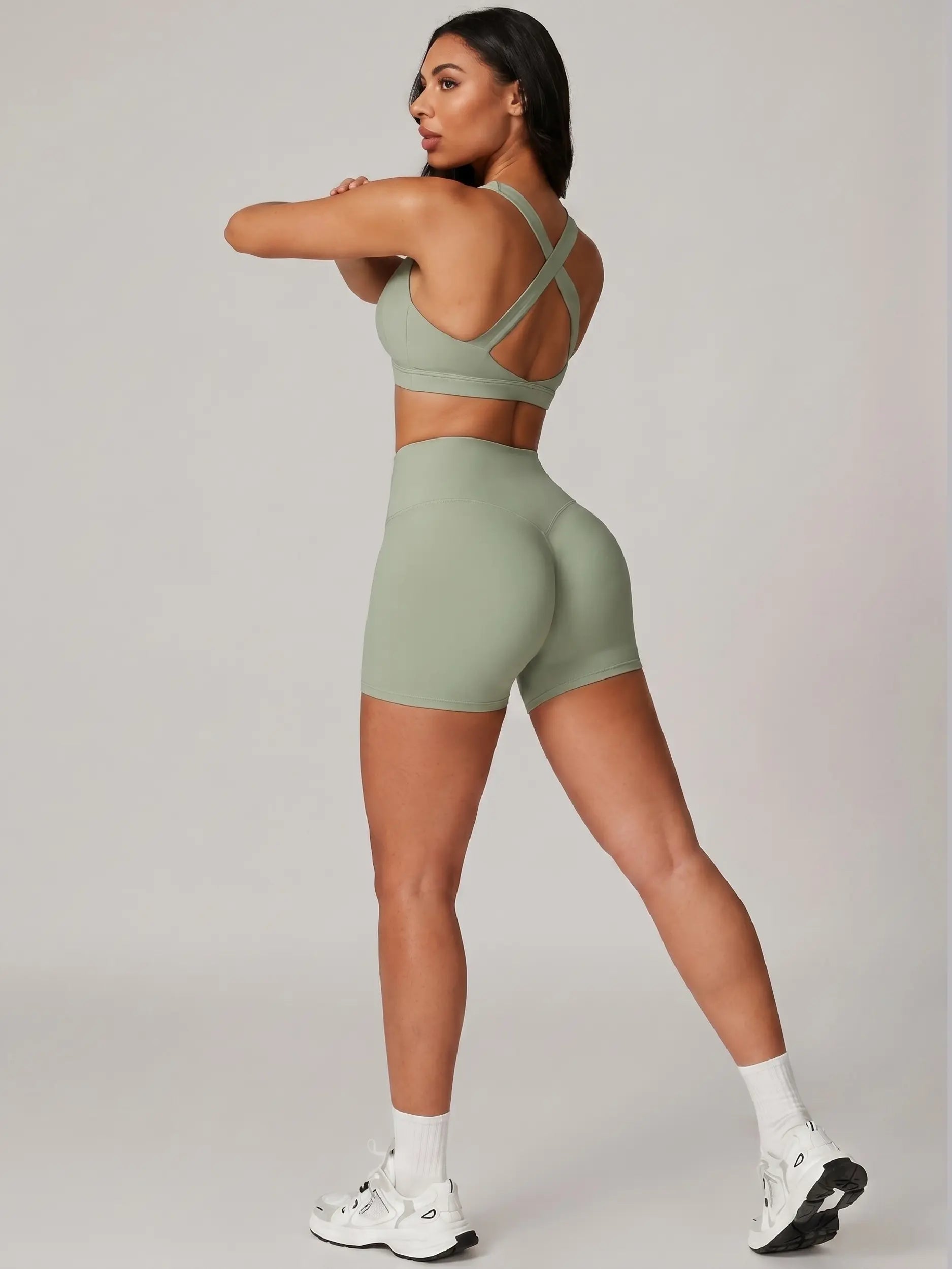 Women's Biker Shorts Set
