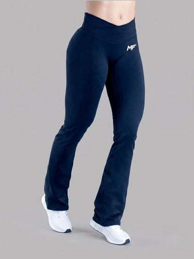 Wide-Leg Flare Pants