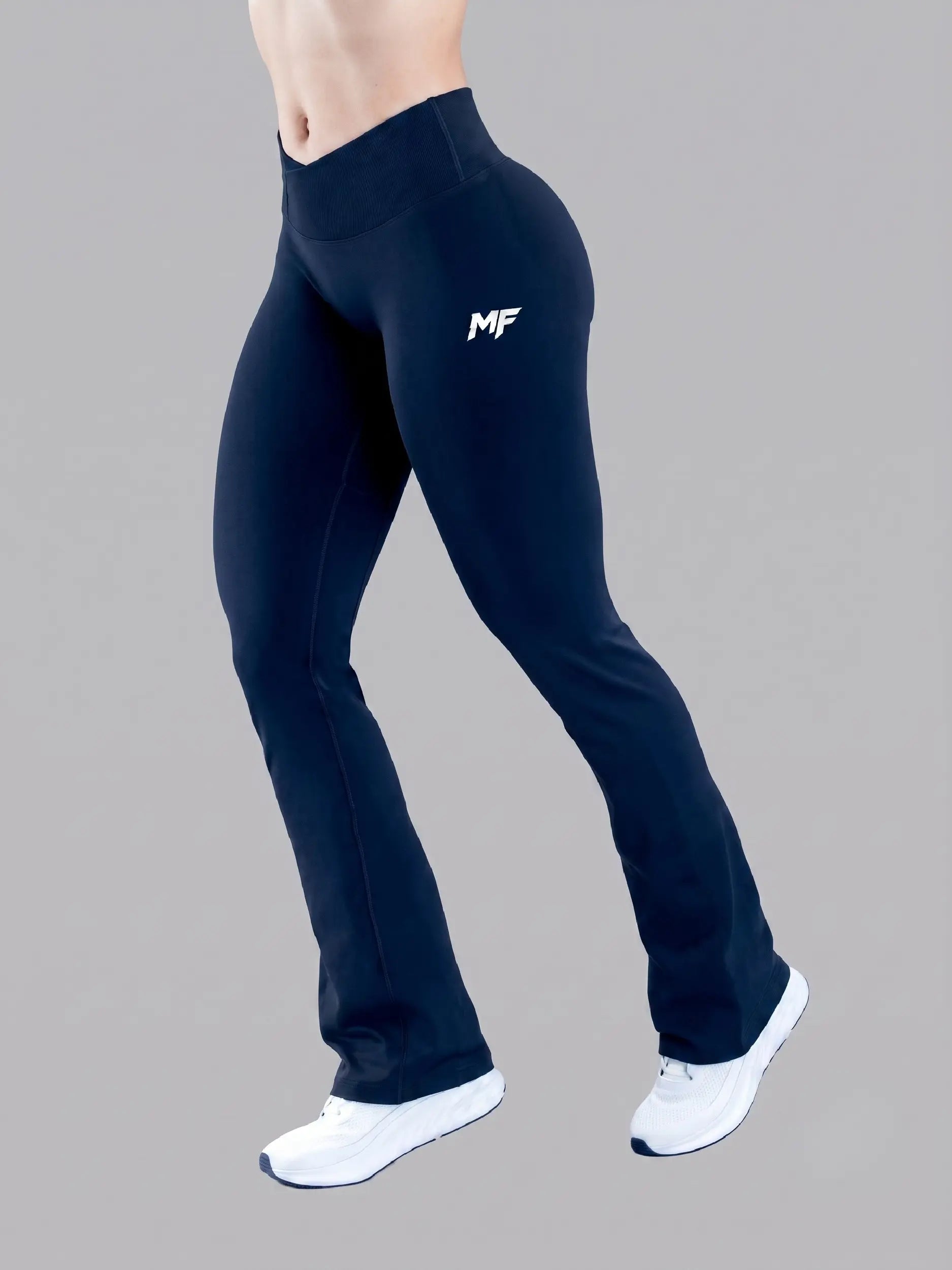 Wide-Leg Flare Pants