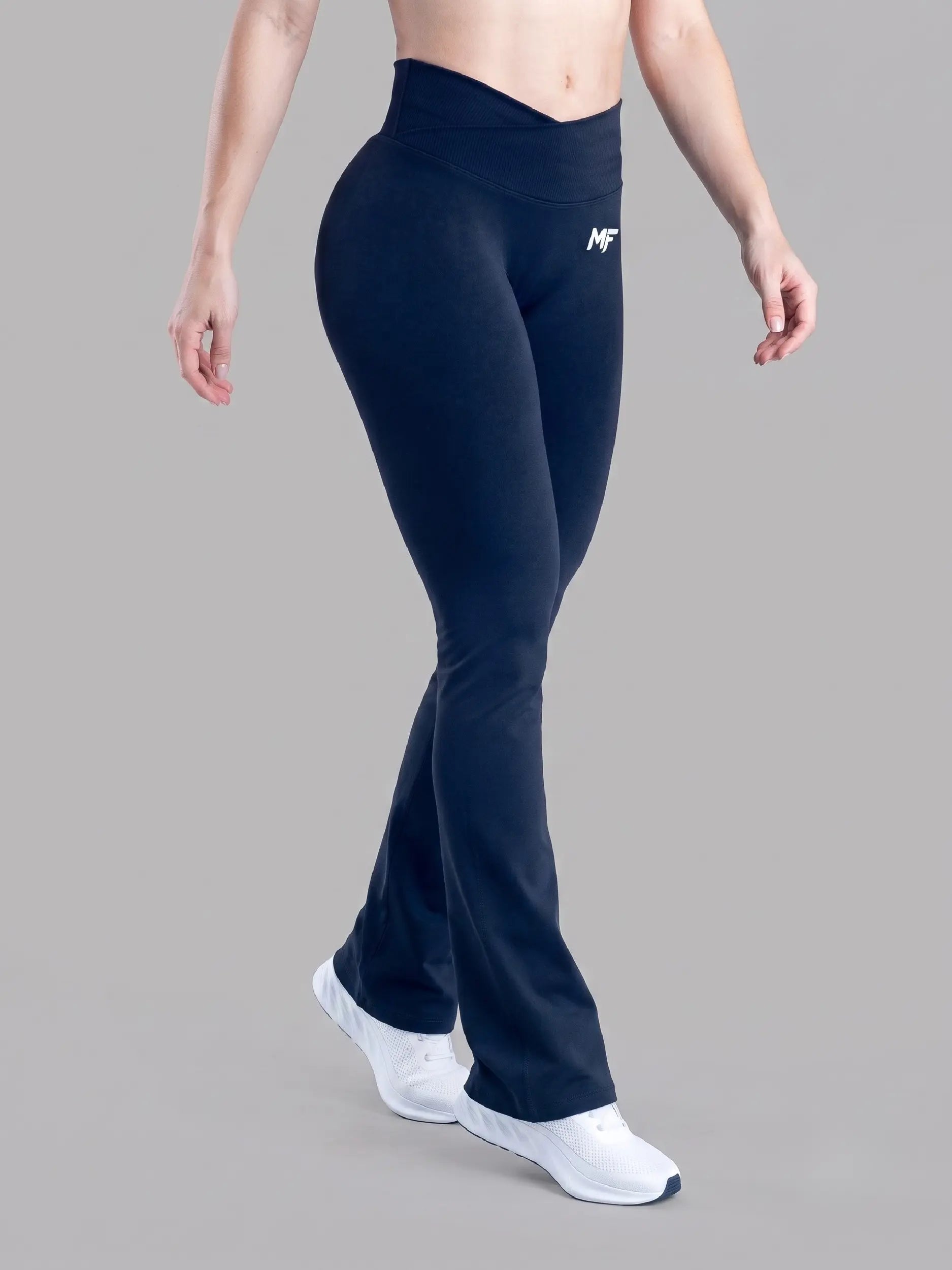 Wide-Leg Flare Pants